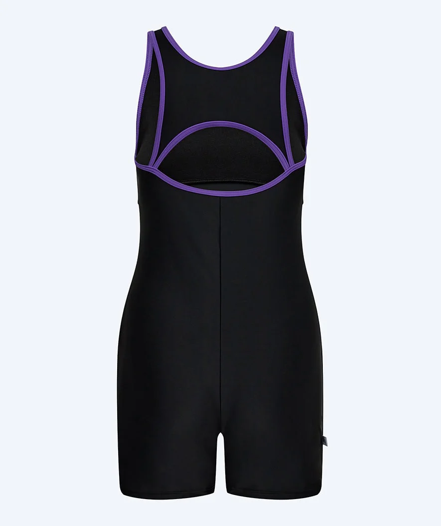 Watery Badeanzug mit Bein für Damen - Tirta - Schwarz/Lila - Image 10