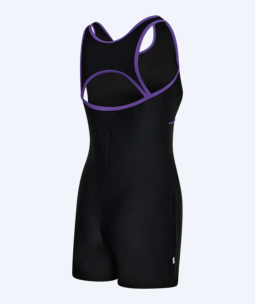 Watery Badeanzug mit Bein für Damen - Tirta - Schwarz/Lila - Image 7