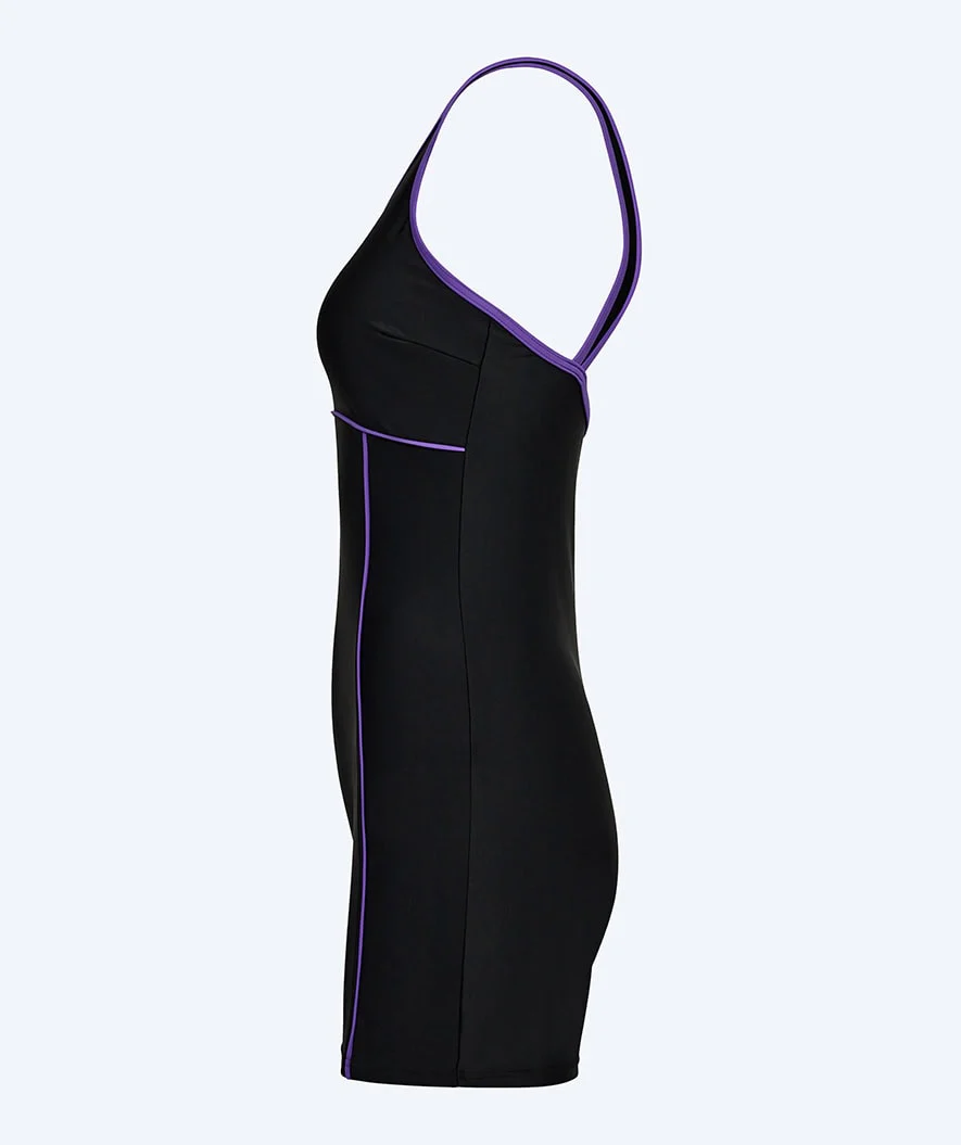 Watery Badeanzug mit Bein für Damen - Tirta - Schwarz/Lila - Image 8