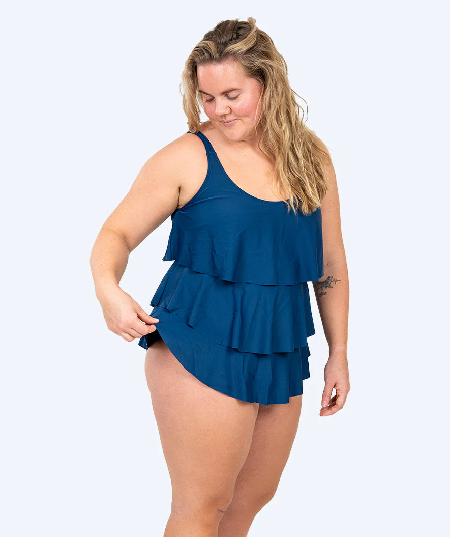 Watery Badeanzug mit Rock für Damen - Hydra - Donkerblau - Image 3