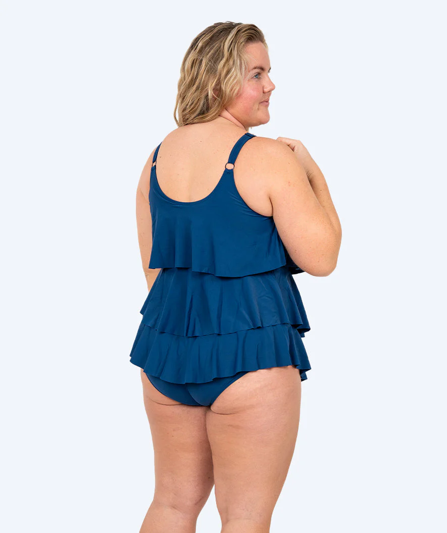 Watery Badeanzug mit Rock für Damen - Hydra - Donkerblau - Image 4