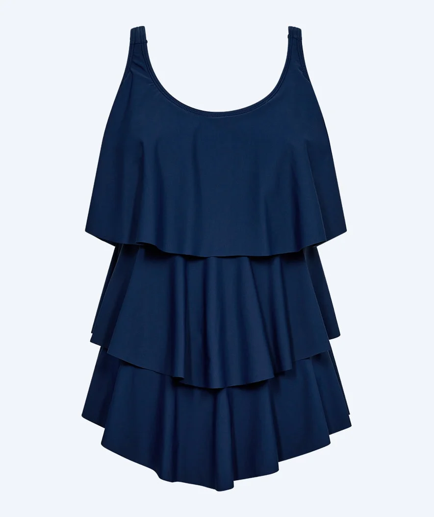 Watery Badeanzug mit Rock für Damen - Hydra - Donkerblau - Image 6
