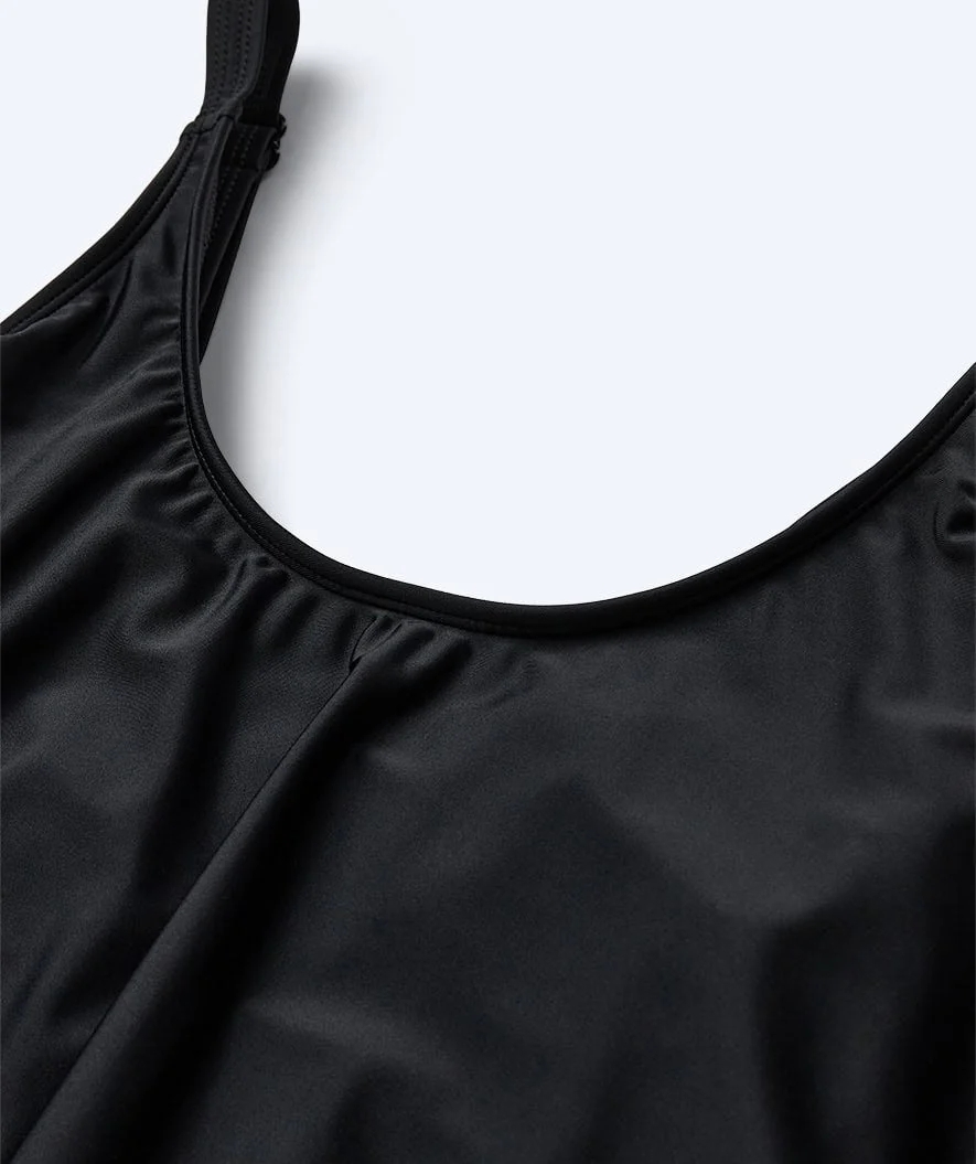 Watery Badeanzug mit Rock für Damen - Hydra - Schwarz - Image 9