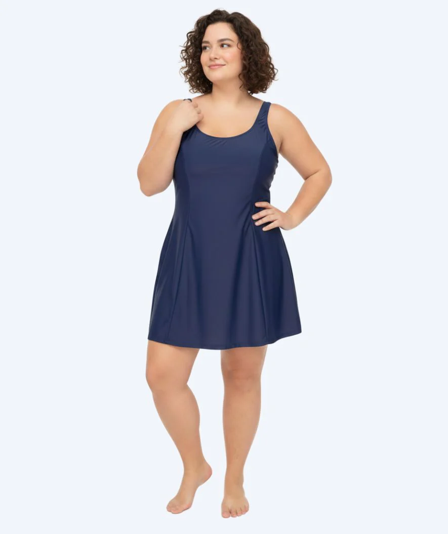 Watery Badeanzug mit Rock für Damen - Isla - Donkerblau
