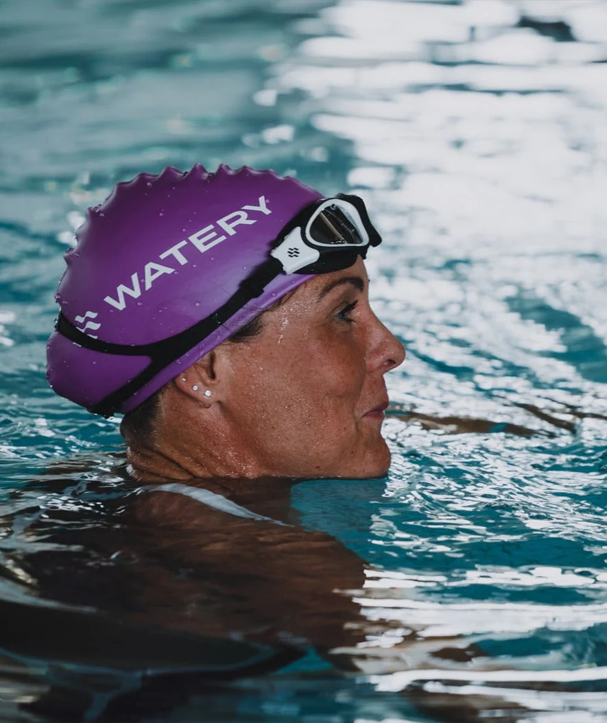 Watery Badekappe (ab 10 Jahre) - Signature - Gelb - Image 11