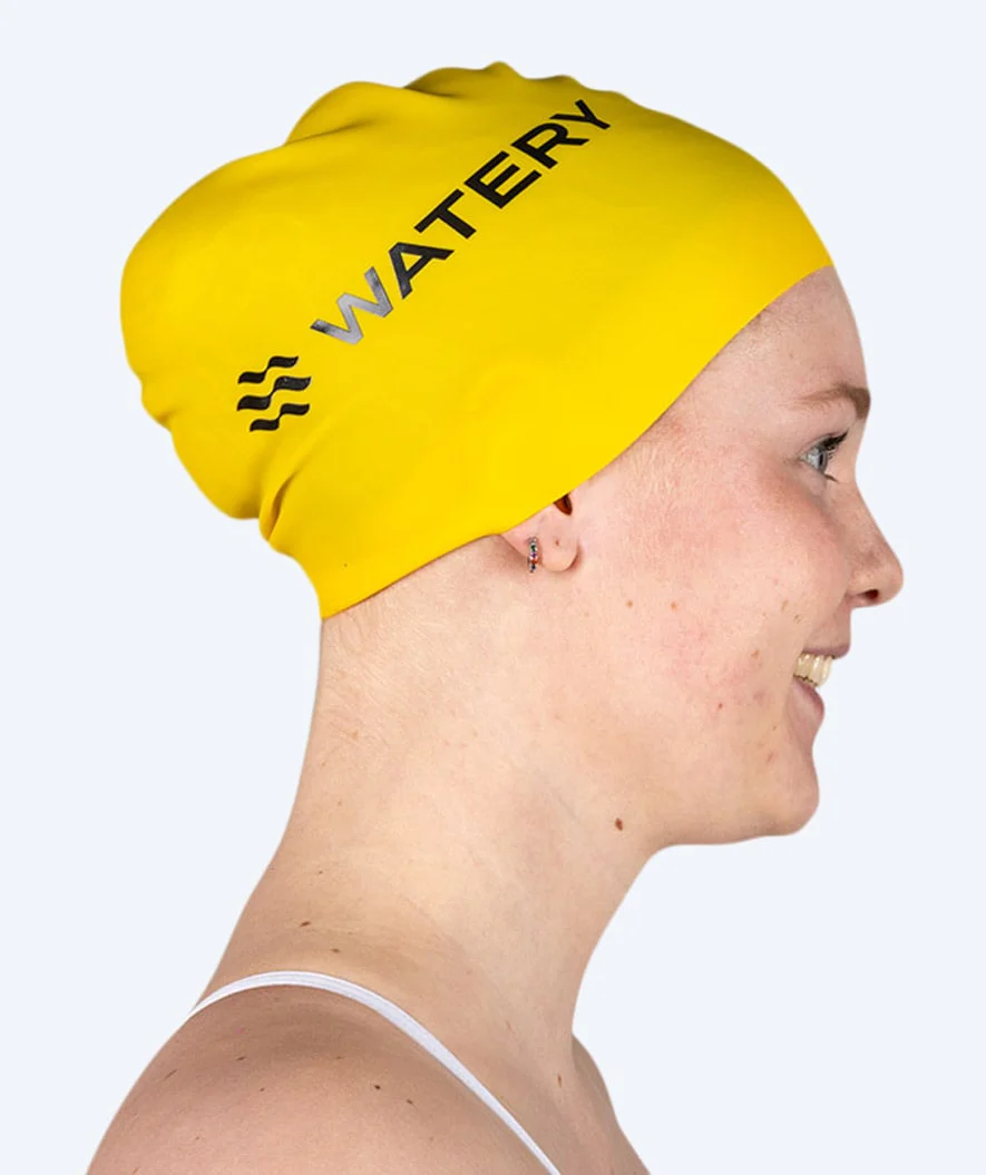 Watery Badekappe (ab 10 Jahre) - Signature - Gelb - Image 3