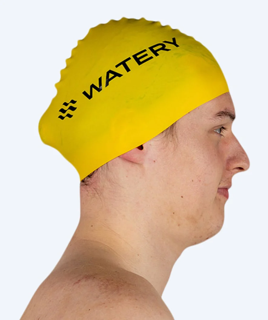 Watery Badekappe (ab 10 Jahre) - Signature - Gelb - Image 8
