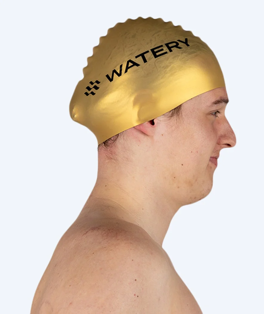 Watery Badekappe (ab 10 Jahre) - Signature - Gold - Image 7