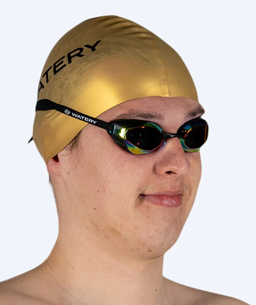 Watery Badekappe (ab 10 Jahre) - Signature - Gold - Image 8