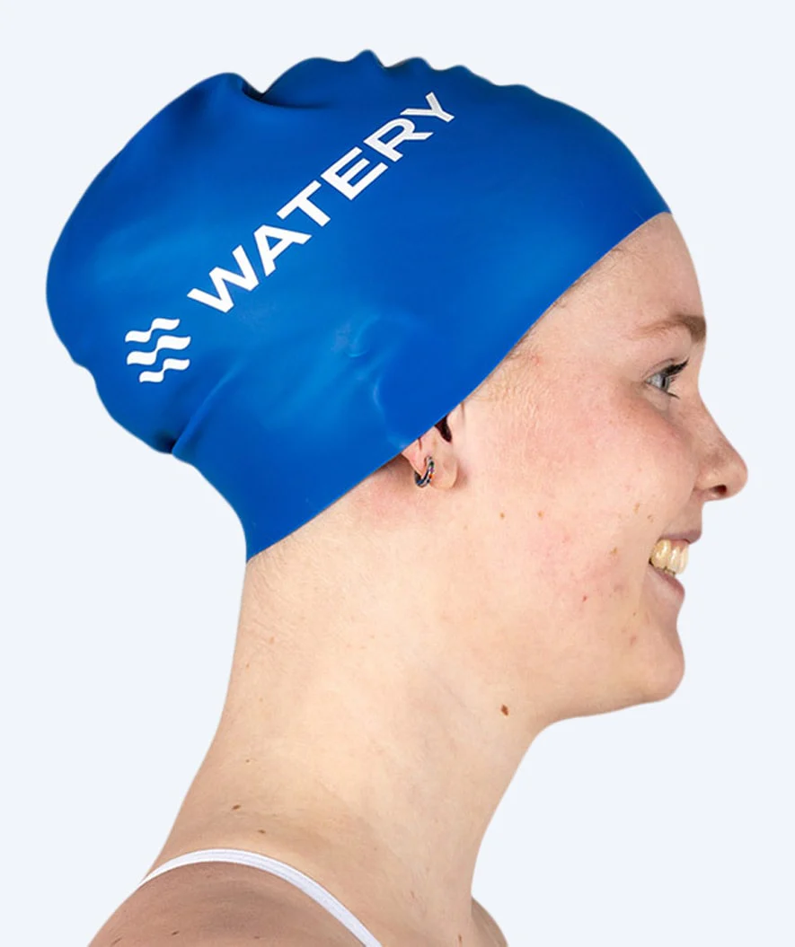 Watery Badekappe (ab 10 Jahre) - Signature - Royal Blue - Image 3
