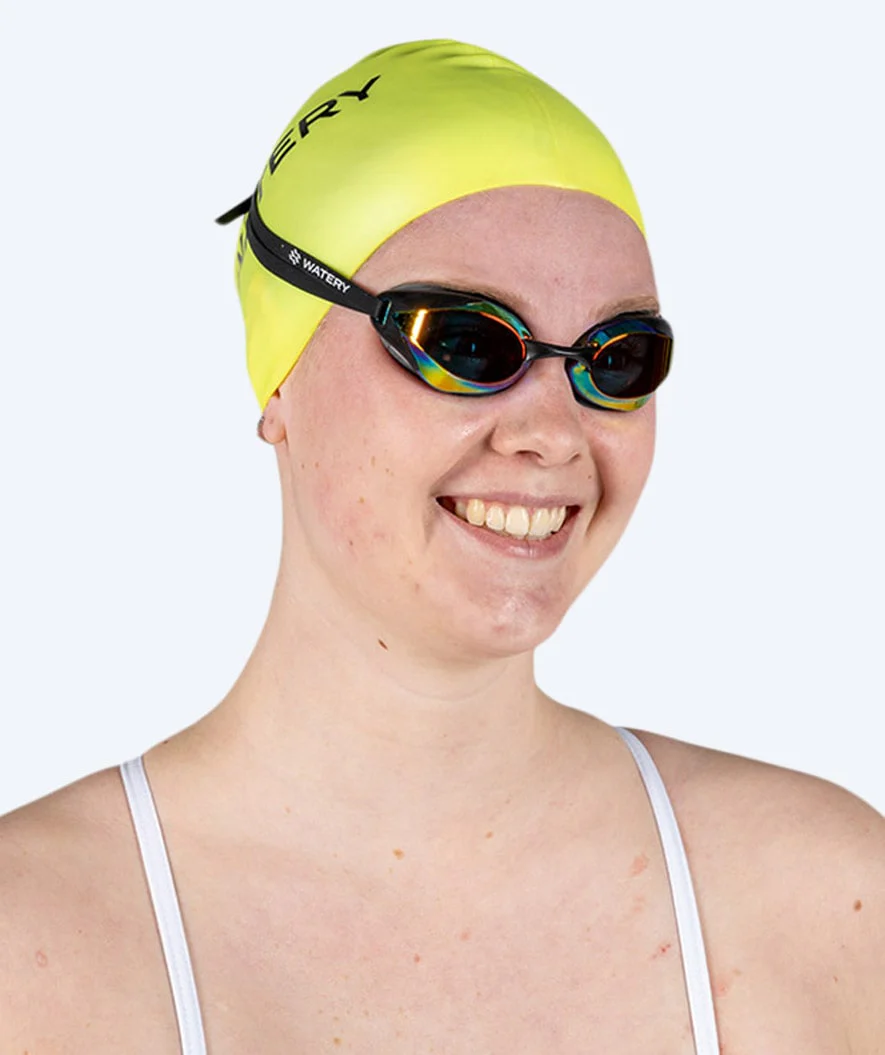 Watery Badekappe (ab 10 Jahre) - Signature - Fluo Gelb - Image 5