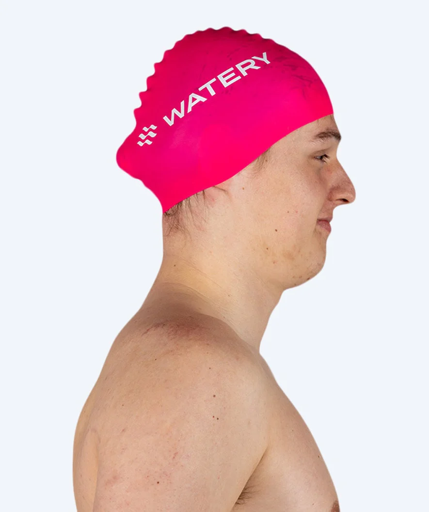 Watery Badekappe (ab 10 Jahre) - Signature - Rosa - Image 8