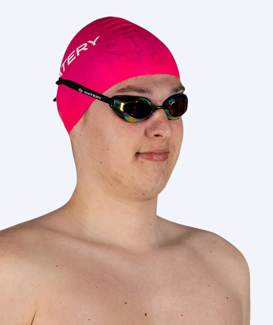 Watery Badekappe (ab 10 Jahre) - Signature - Rosa - Image 9