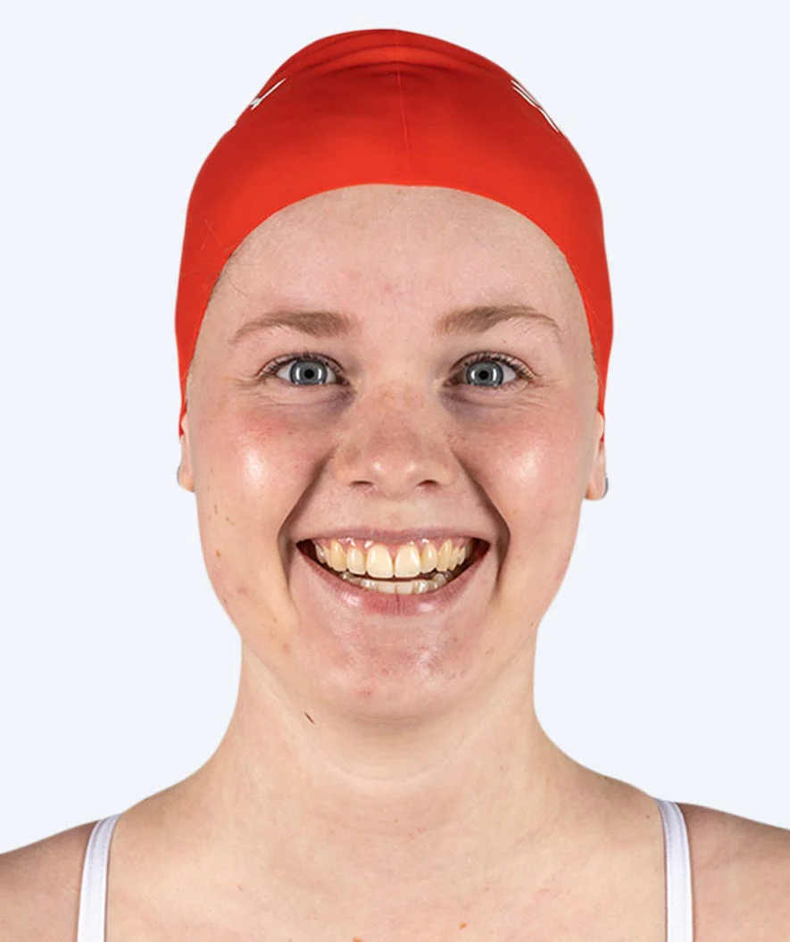 Watery Badekappe (ab 10 Jahre) - Signature - Rot - Image 6