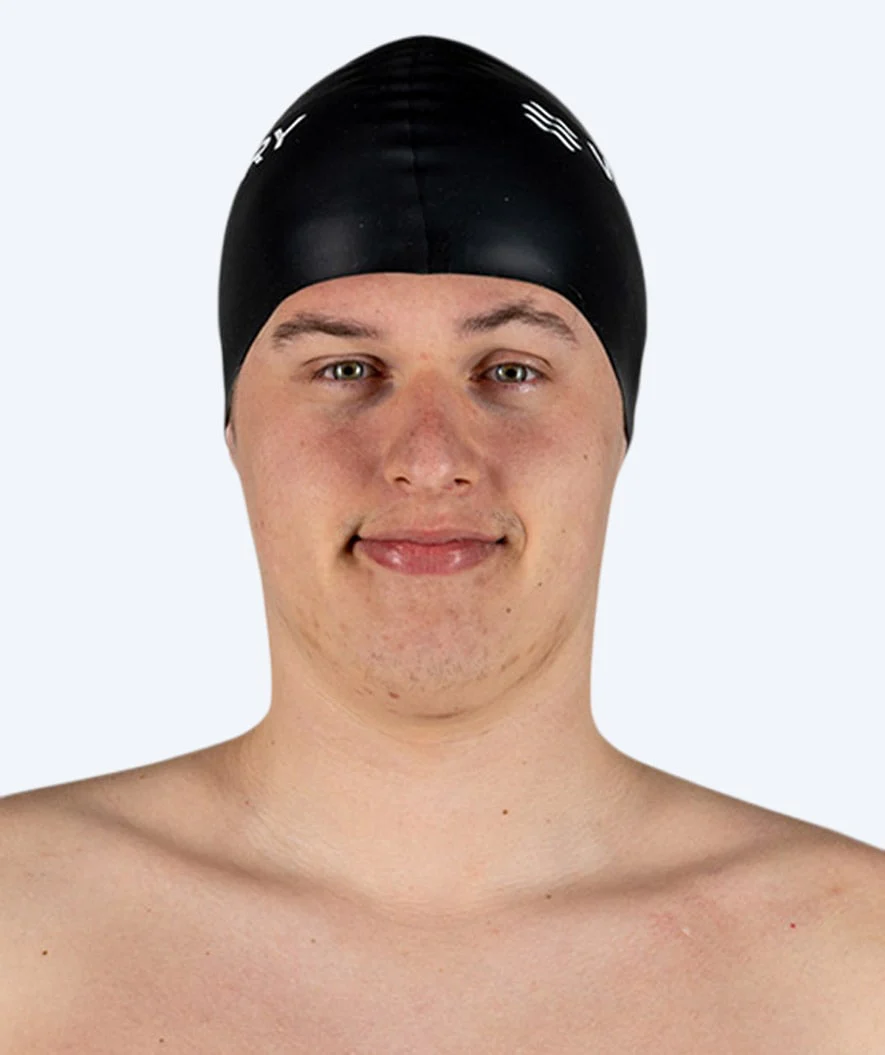 Watery Badekappe (ab 10 Jahre) - Signature - Schwarz - Image 6