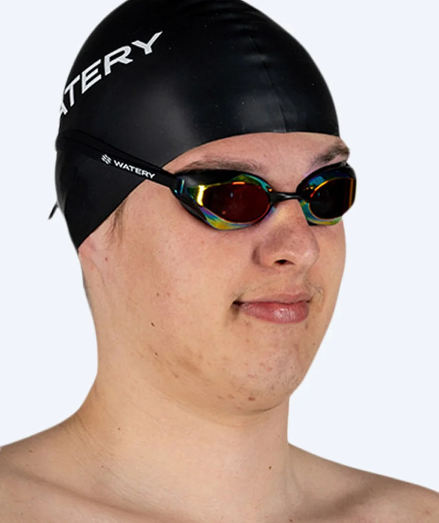 Watery Badekappe (ab 10 Jahre) - Signature - Schwarz - Image 8