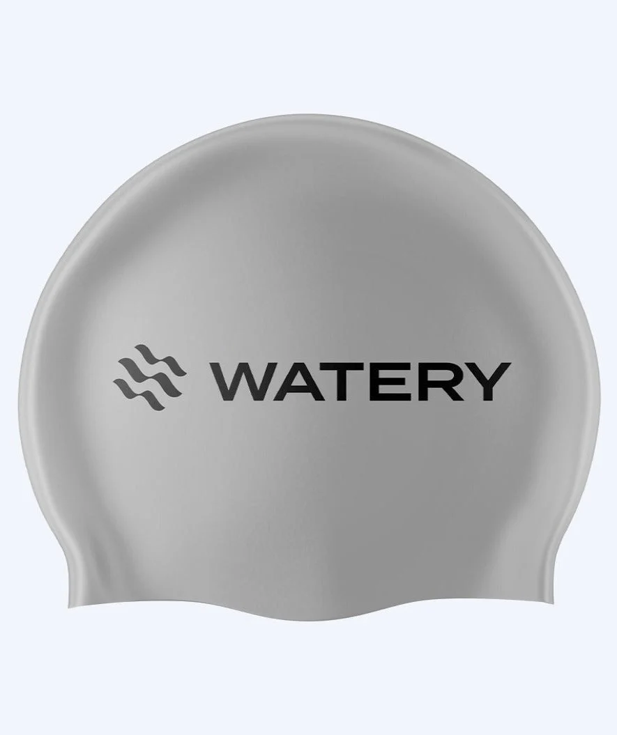 Watery Badekappe (ab 10 Jahre) - Signature - Silber