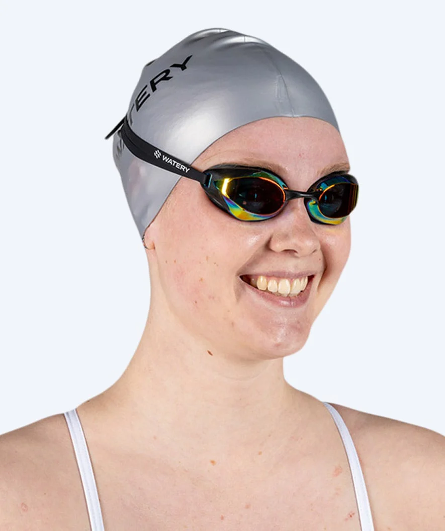 Watery Badekappe (ab 10 Jahre) - Signature - Silber - Image 5