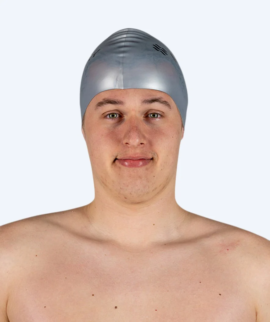Watery Badekappe (ab 10 Jahre) - Signature - Silber - Image 6