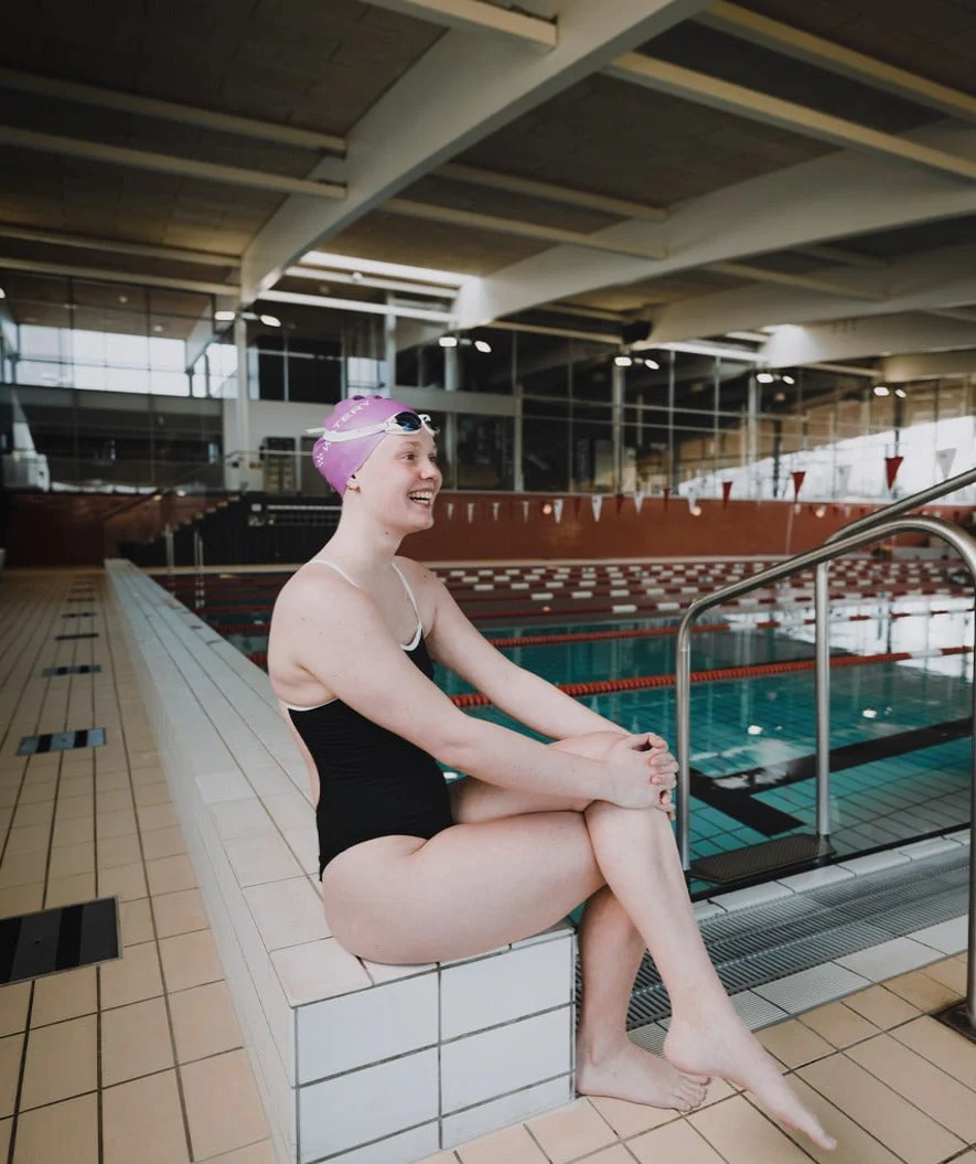 Watery Badekappe (ab 10 Jahre) - Signature - Violet - Image 11