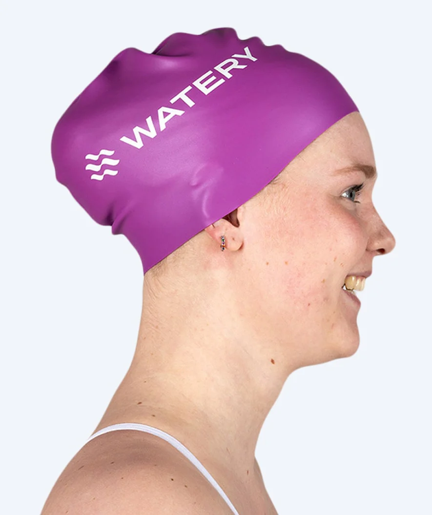Watery Badekappe (ab 10 Jahre) - Signature - Violet - Image 3