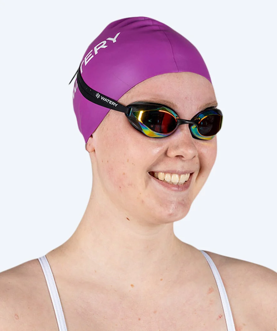 Watery Badekappe (ab 10 Jahre) - Signature - Violet - Image 5