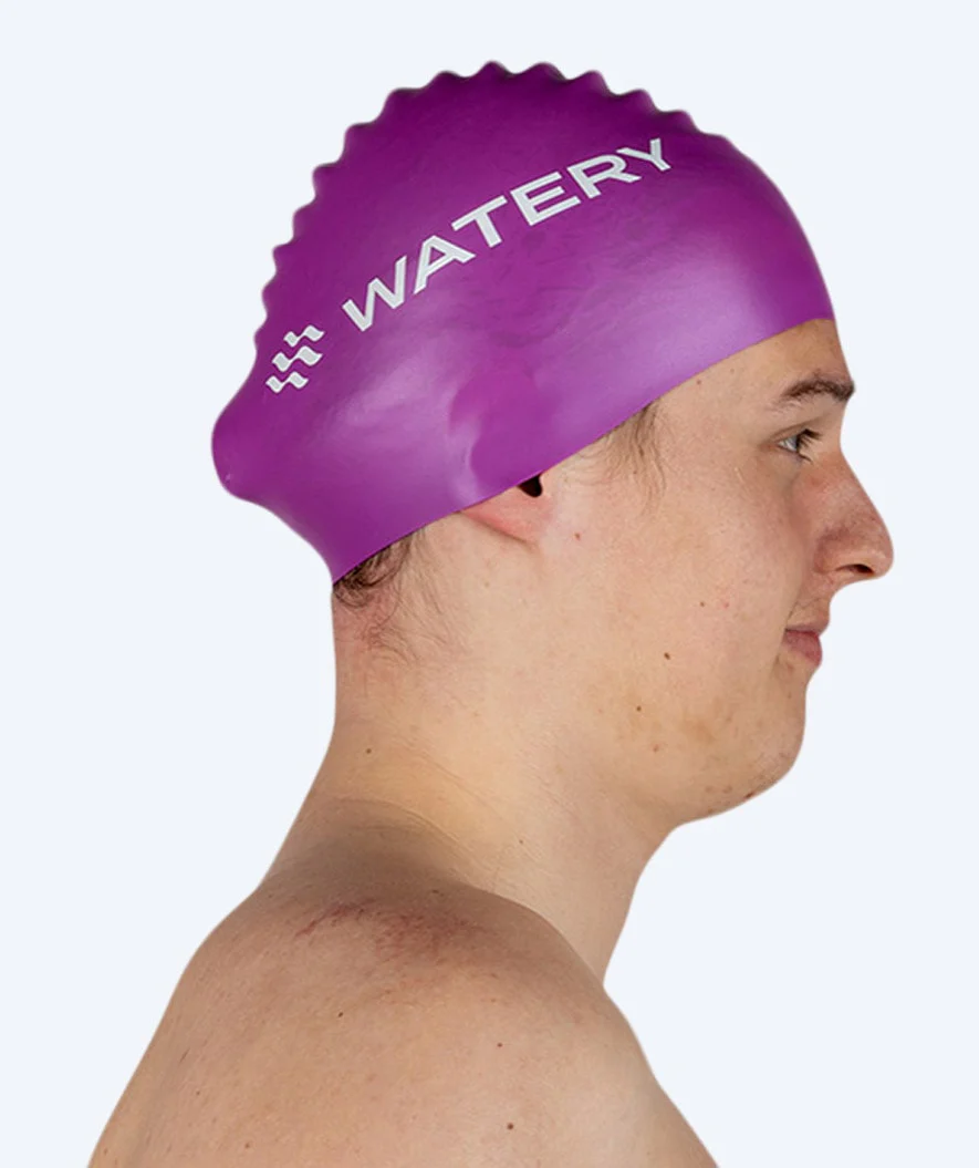 Watery Badekappe (ab 10 Jahre) - Signature - Violet - Image 7