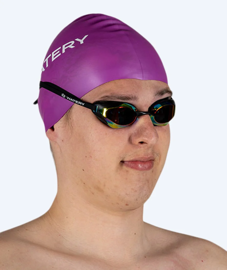 Watery Badekappe (ab 10 Jahre) - Signature - Violet - Image 8