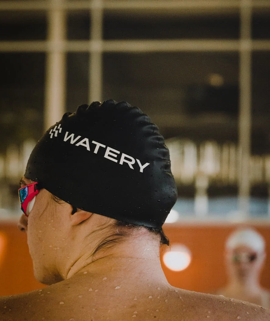 Watery Badekappe (ab 10 Jahre) - Signature - Weiß - Image 13