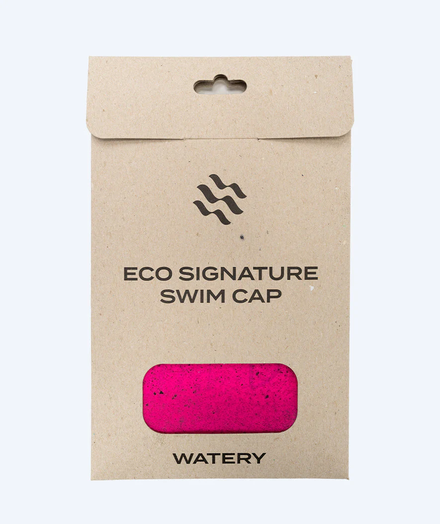 Watery Badekappe - Eco Signature - Rosa (30% Recycelt) - Image 2