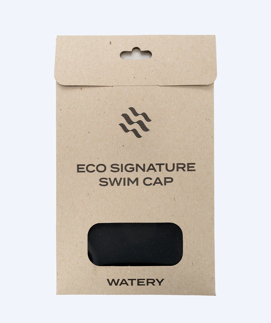 Watery Badekappe - Eco Signature - Schwarz (30% Recycelt) - Image 2