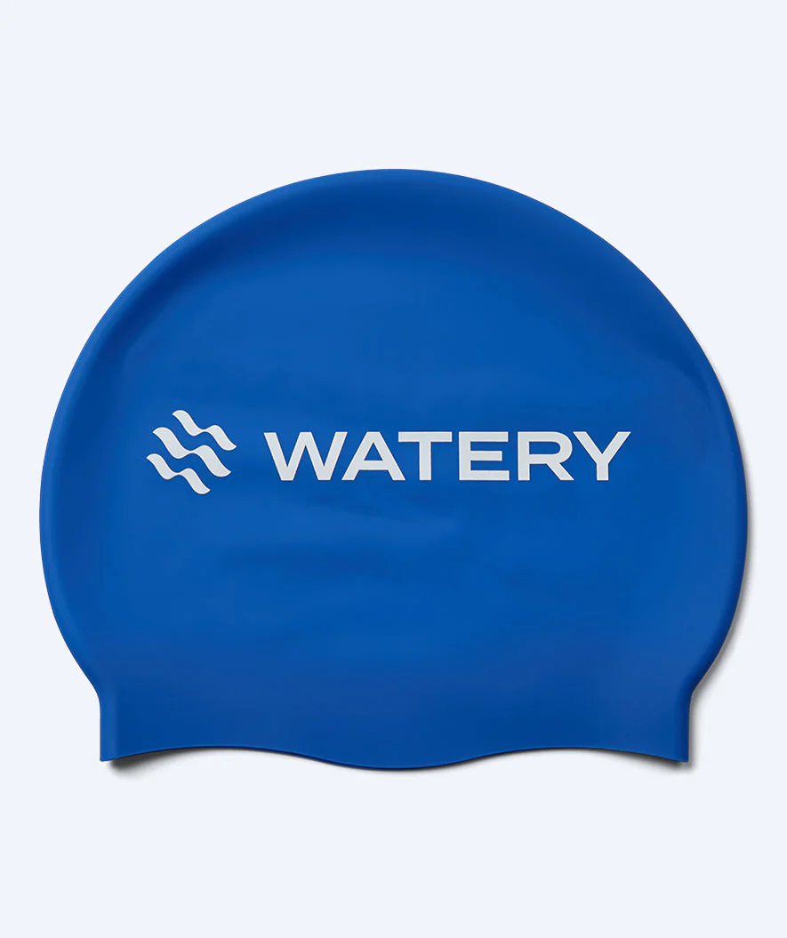 Watery Badekappe für Kinder (3-10) - Signature - Royal Blue