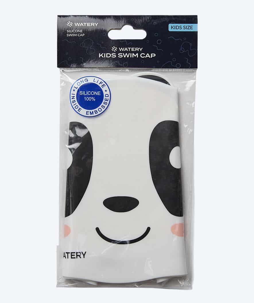 Watery Badekappe für Kinder - Dashers - Panda Bear (Weiß/Schwarz) - Image 2
