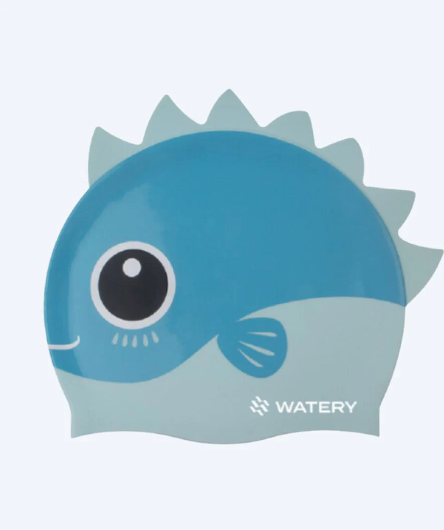 Watery Badekappe für Kinder - Fishi - Blue Shark