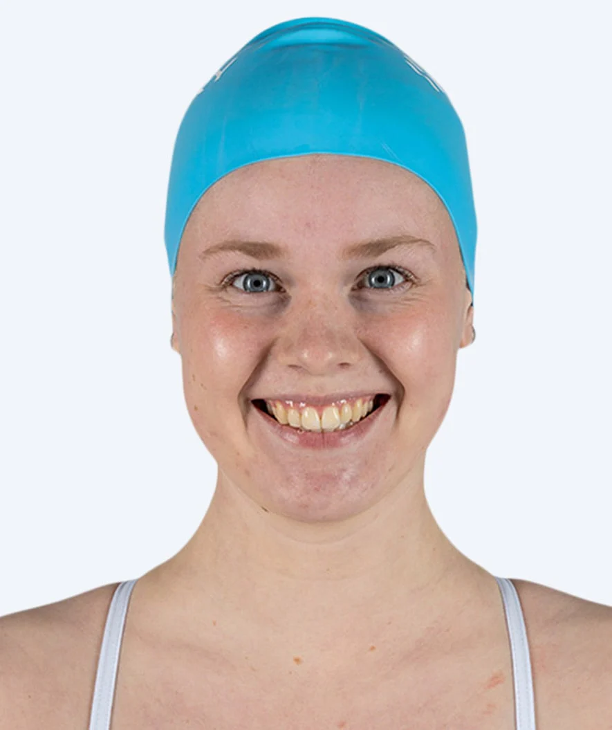 Watery Badekappe für langes Haar - Signature - Blau - Image 2