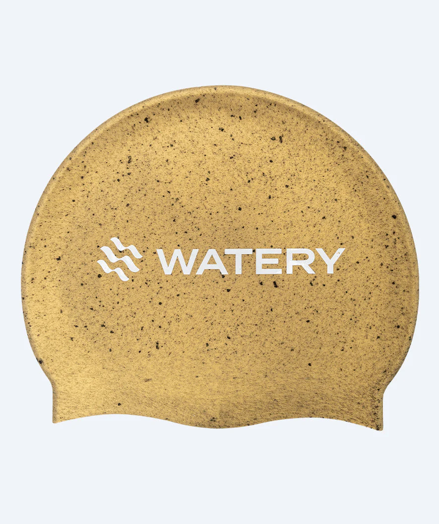 Watery Badekappe - Eco Signature - Gold (30% Recycelt)