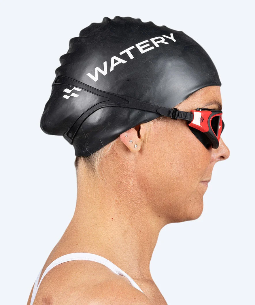Watery Badekappe für langes Haar - Signature - Schwarz - Image 4