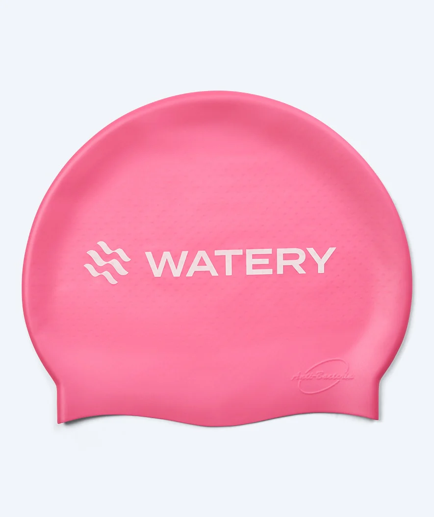 Watery Badekappe mit Noppen - Avisa Bud - Hellrosa