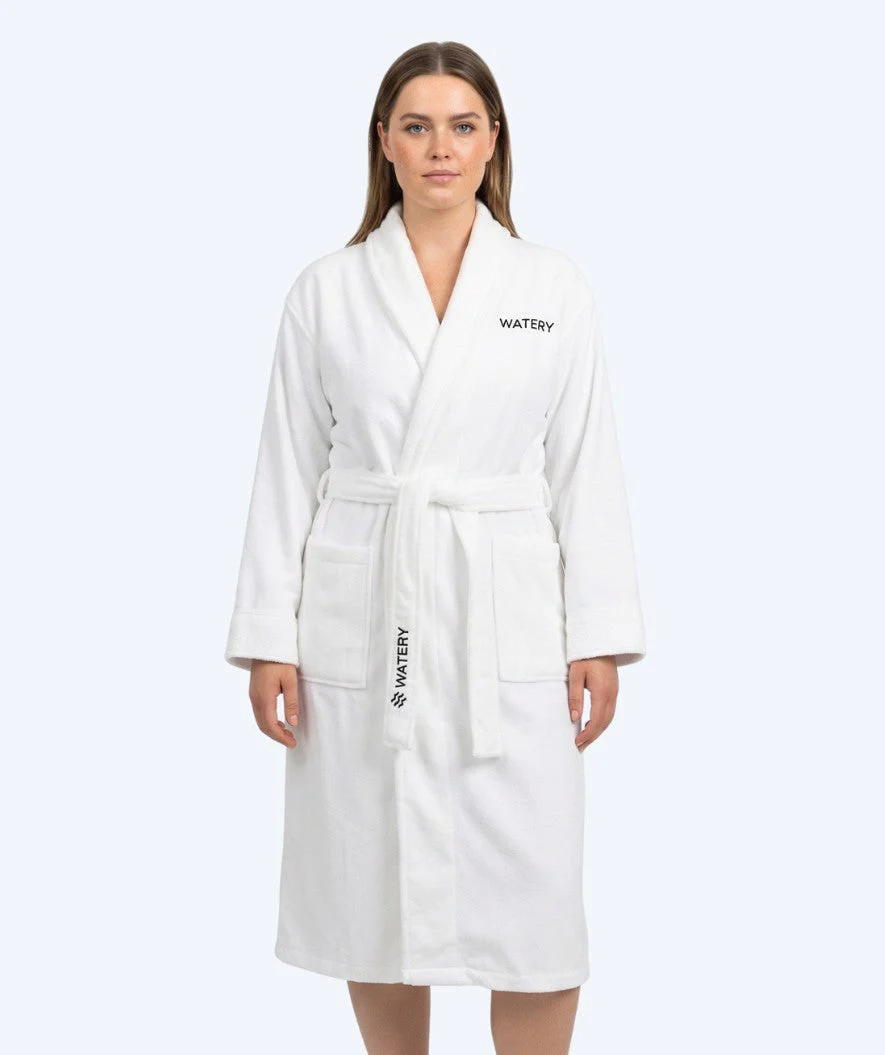 Watery Bademantel für Frauen - Mariana - Weiß