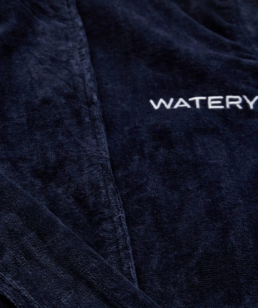 Watery Bademantel für Herren - Mariana - Marineblau - Image 9