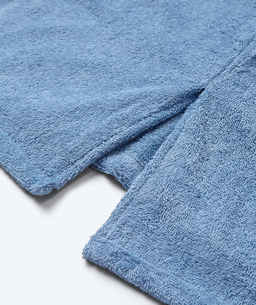 Watery Badeponcho für Erwachsene - Baumwolle - Atlantic Blue - Image 14