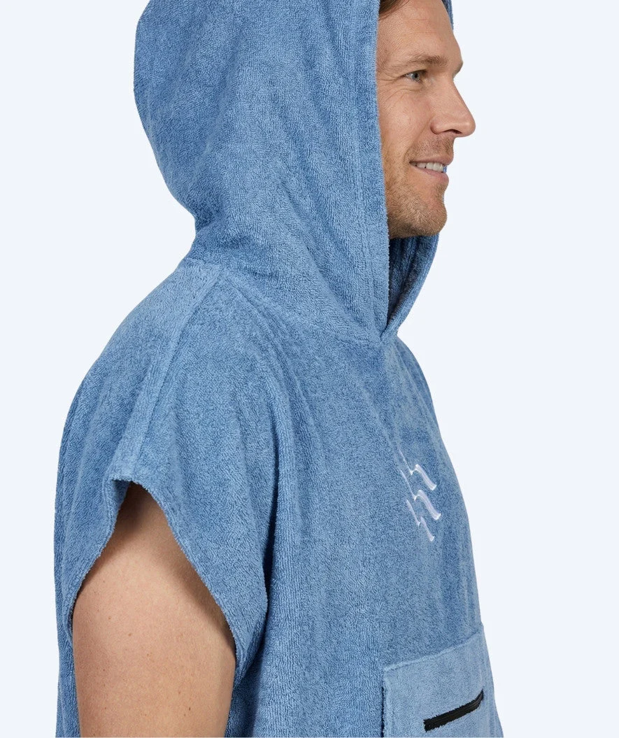 Watery Badeponcho für Erwachsene - Baumwolle - Atlantic Blue - Image 6