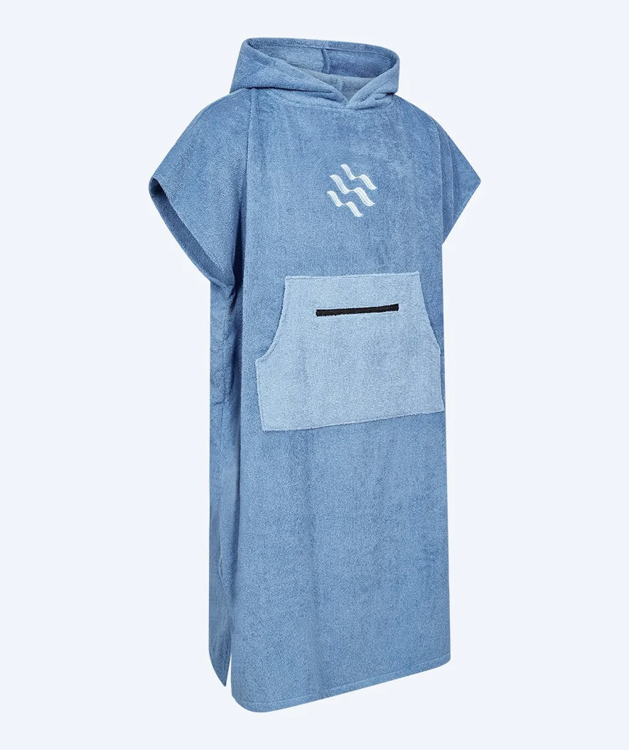 Watery Badeponcho für Erwachsene - Baumwolle - Atlantic Blue - Image 8