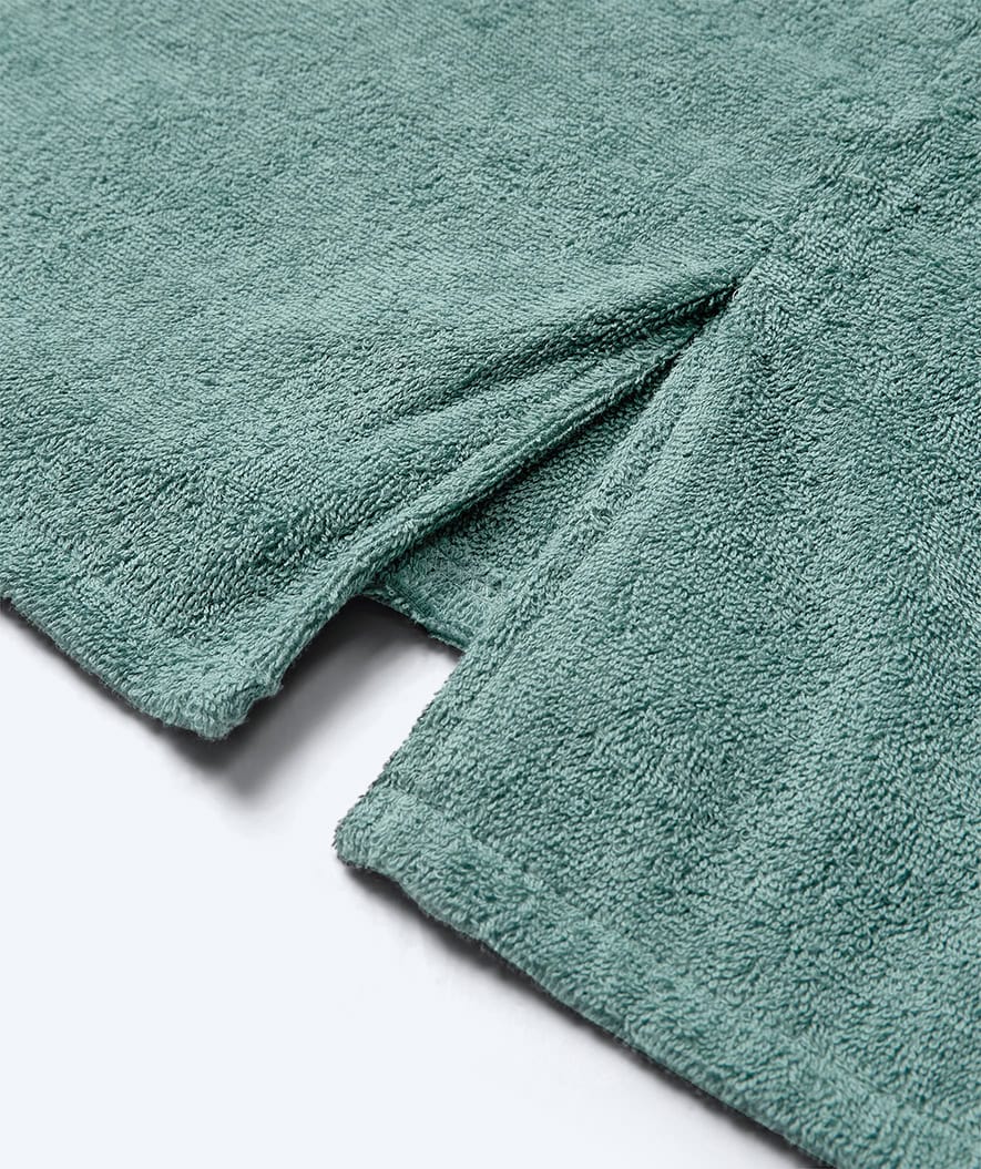 Watery Badeponcho für Erwachsene - Baumwolle - Forrest Green - Image 14