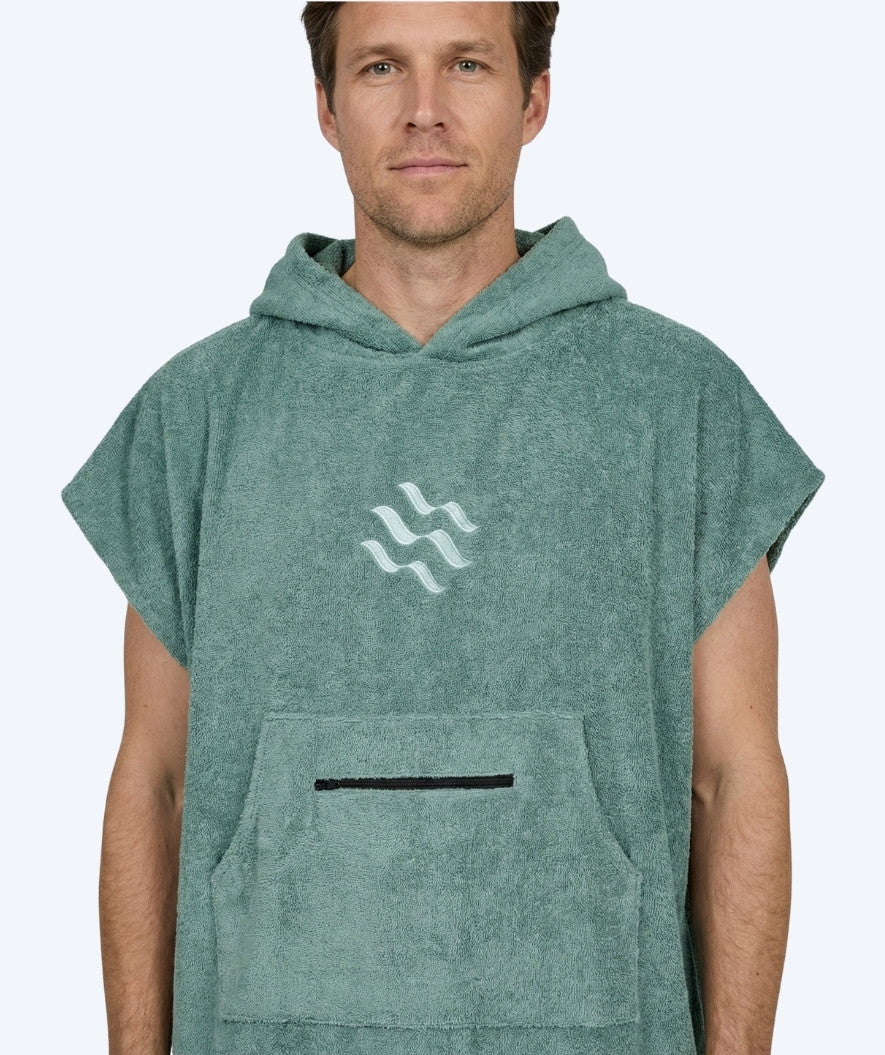 Watery Badeponcho für Erwachsene - Baumwolle - Forrest Green - Image 3