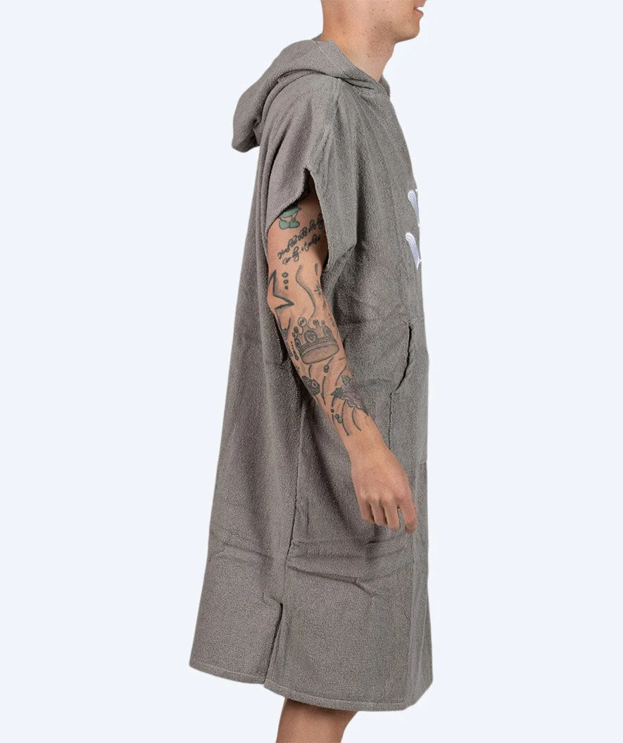 Watery Badeponcho für Erwachsene - Baumwolle - Grau - Image 11