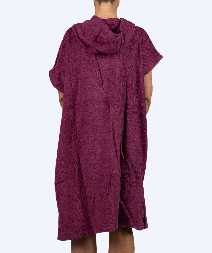 Watery Badeponcho für Erwachsene - Baumwolle - Lila - Image 4
