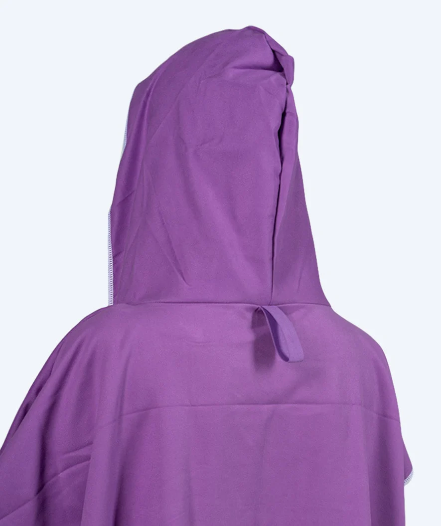 Watery Badeponcho für Erwachsene - Mikrofaser - Lila - Image 6