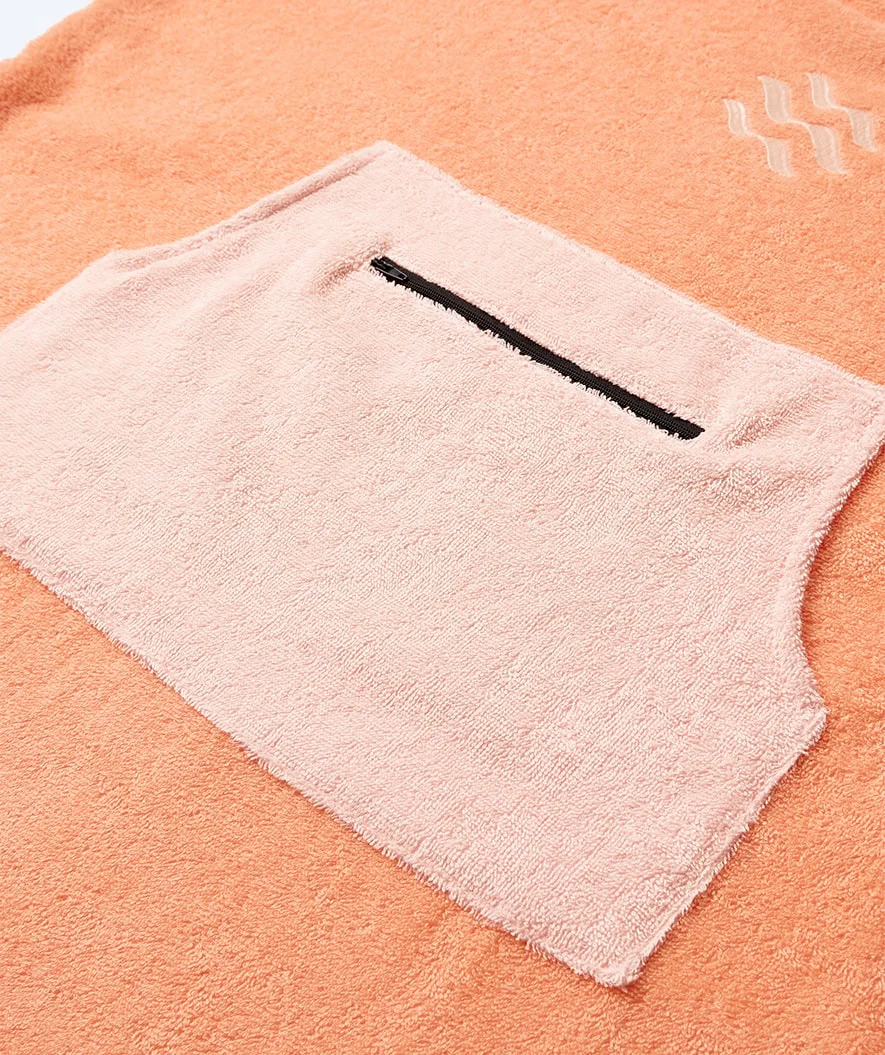 Watery Badeponcho für Junioren (6-15) - Baumwolle - Atlantic Rosa - Image 10