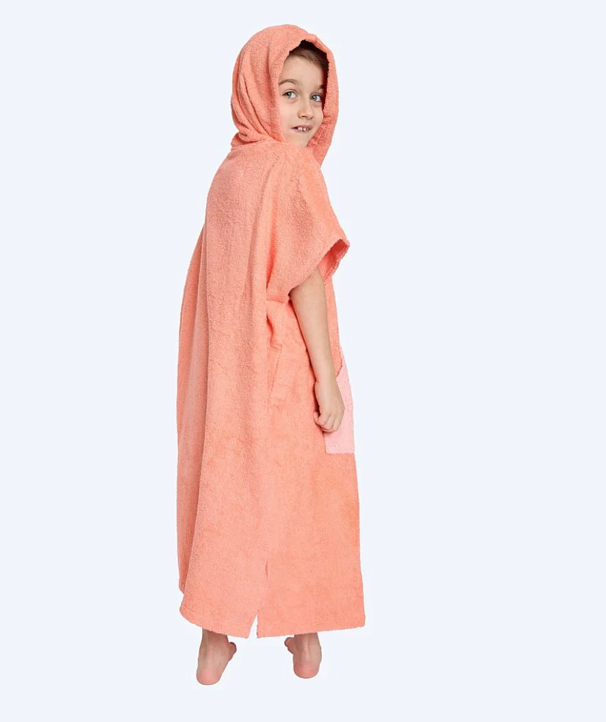 Watery Badeponcho für Junioren (6-15) - Baumwolle - Atlantic Rosa - Image 2